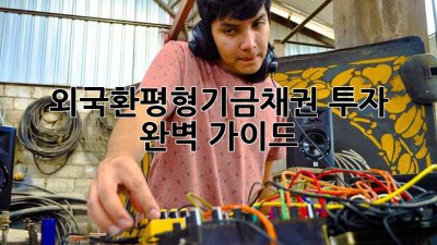 외국환평형기금채권 투자 완벽 가이드